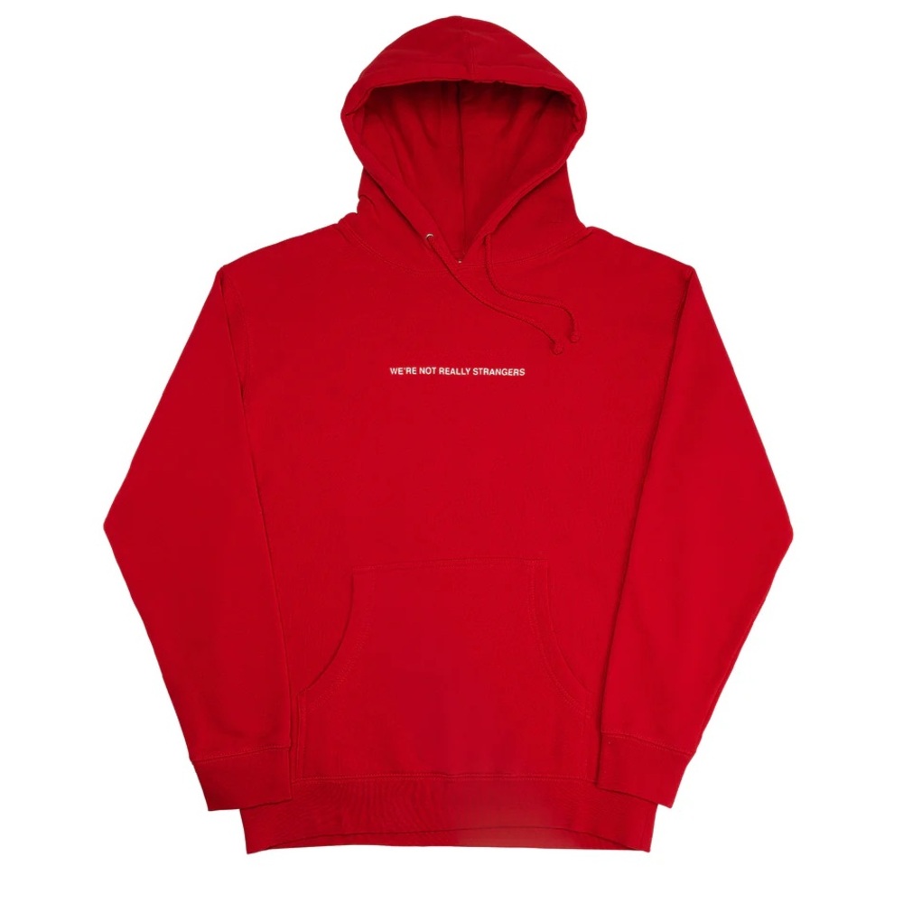 Bold Red Women's Hoodie were not really strangers